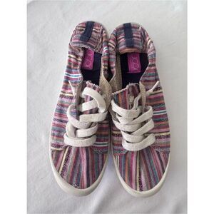 🌈 Sugar Genius Slip-On Sneakers - UNIQUE Vertical Stripe Variant!